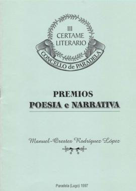 III Certame Literario de Paradela (1998)