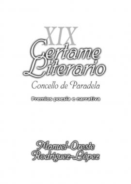 XIX Certame Literario de Paradela (2014)